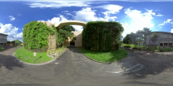 沙田污水處理廠的垂直綠化 (360度全景圖)