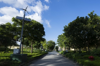 沙田污水處理廠的園境美化工程