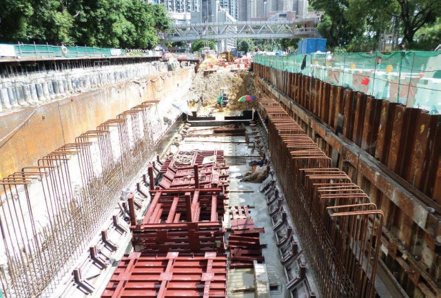 Box culvert construction (Shatin Pass Road to Tai Shing Street)