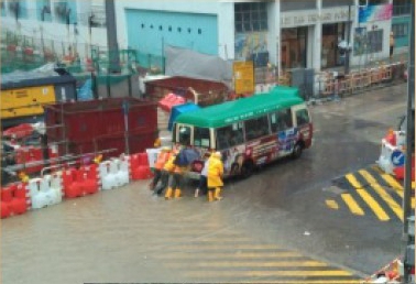 Flooding Incident at Choi Hung Road on 26 September 2015