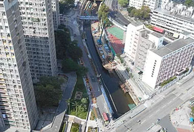 Pipe Pile Installation near Wong Chung Ming Secondary School has commenced