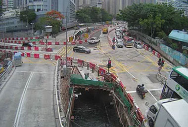 Temporary Traffic Arrangement near Choi Hung Road/ Shatin Pass Road junction has cancelled