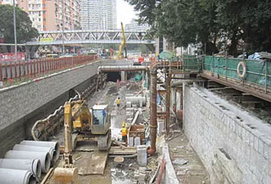 River works adjacent to Morse Park No. 1, Kai Tak Garden and Lower Wong Tai Sin Estate are substantially completed
