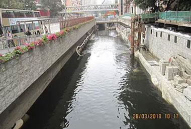 Box culvert construction works from Wong Tai Sin Police Station to Morse Park No. 1 are substantially completed