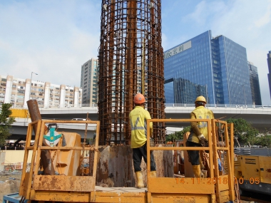 2018年第四季度 - 桩柱钢筋笼安装工程