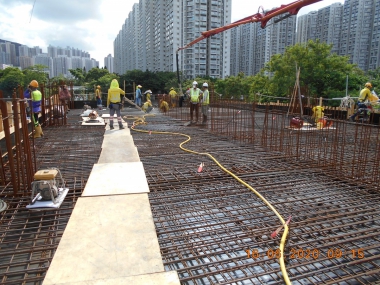 Concreting of Roof Slab in 2020 Q2