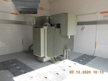 Building Services Work in Transformer Room in 2020 Q4