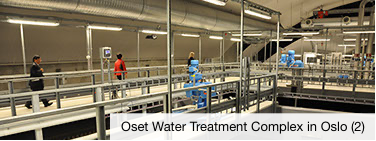 Oset Water Treatment Complex in Oslo, Norway