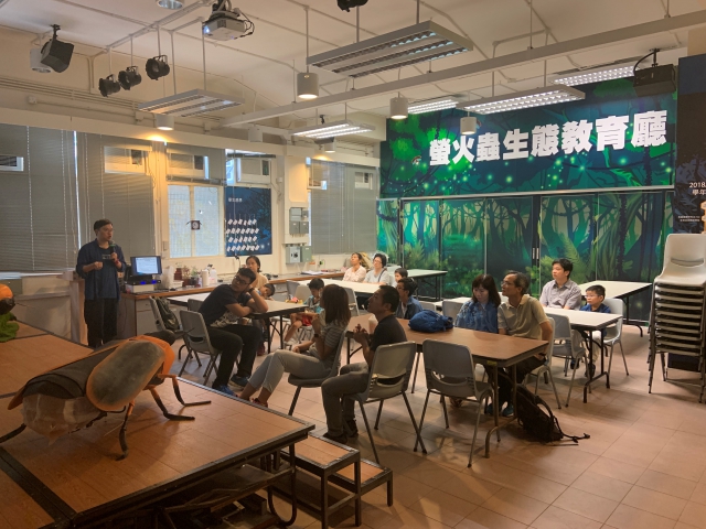 介紹螢火蟲的基本知識和改善新界河道水生生物生境工程情況