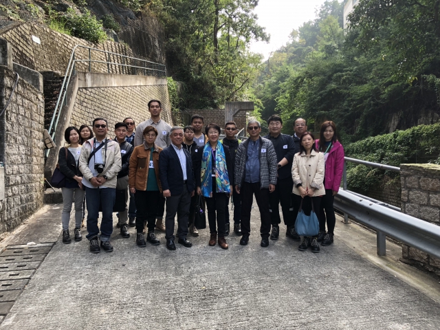 Participants visited Hong Kong West Drainage Tunnel