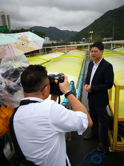 工程师陈志祥先生接受政府新闻处访问