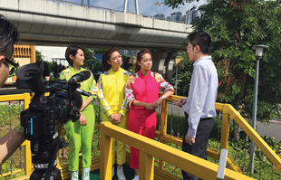 資訊節目《學是學非》介紹本署搬遷沙田污水處理廠往岩洞計劃，以及赤柱污水處理廠