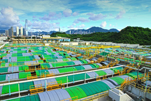 最地盡其用的化學強化一級污水處理廠