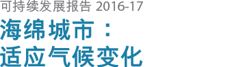 可持续发展报告 2016-17 海绵城市：适应气候变化