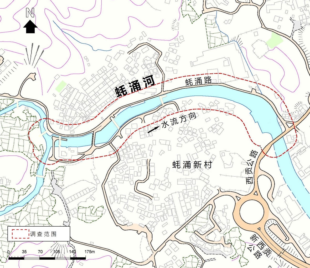 河道地图
