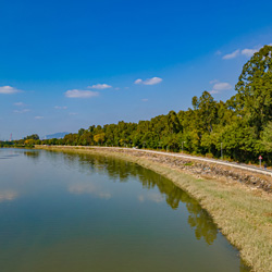 Landscape for Shan Pui River / Kam Tin River