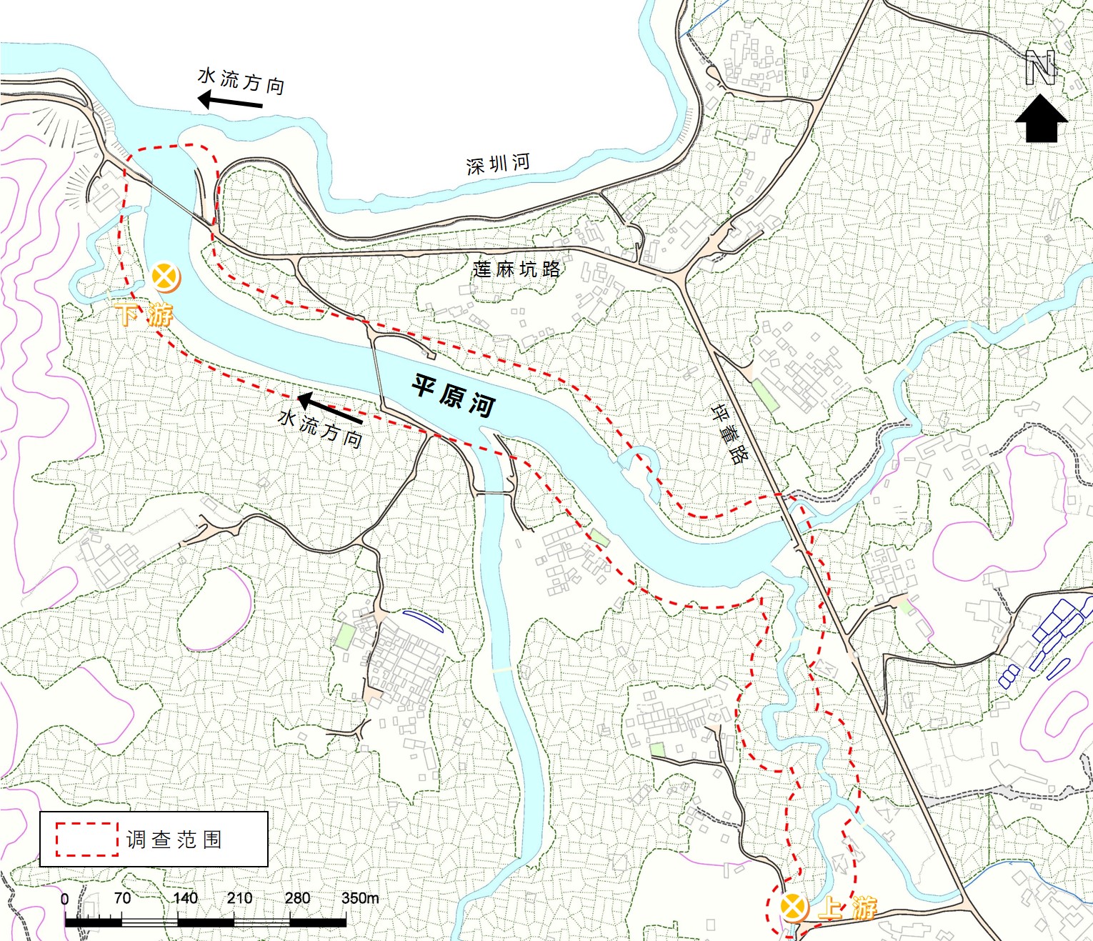 河流图