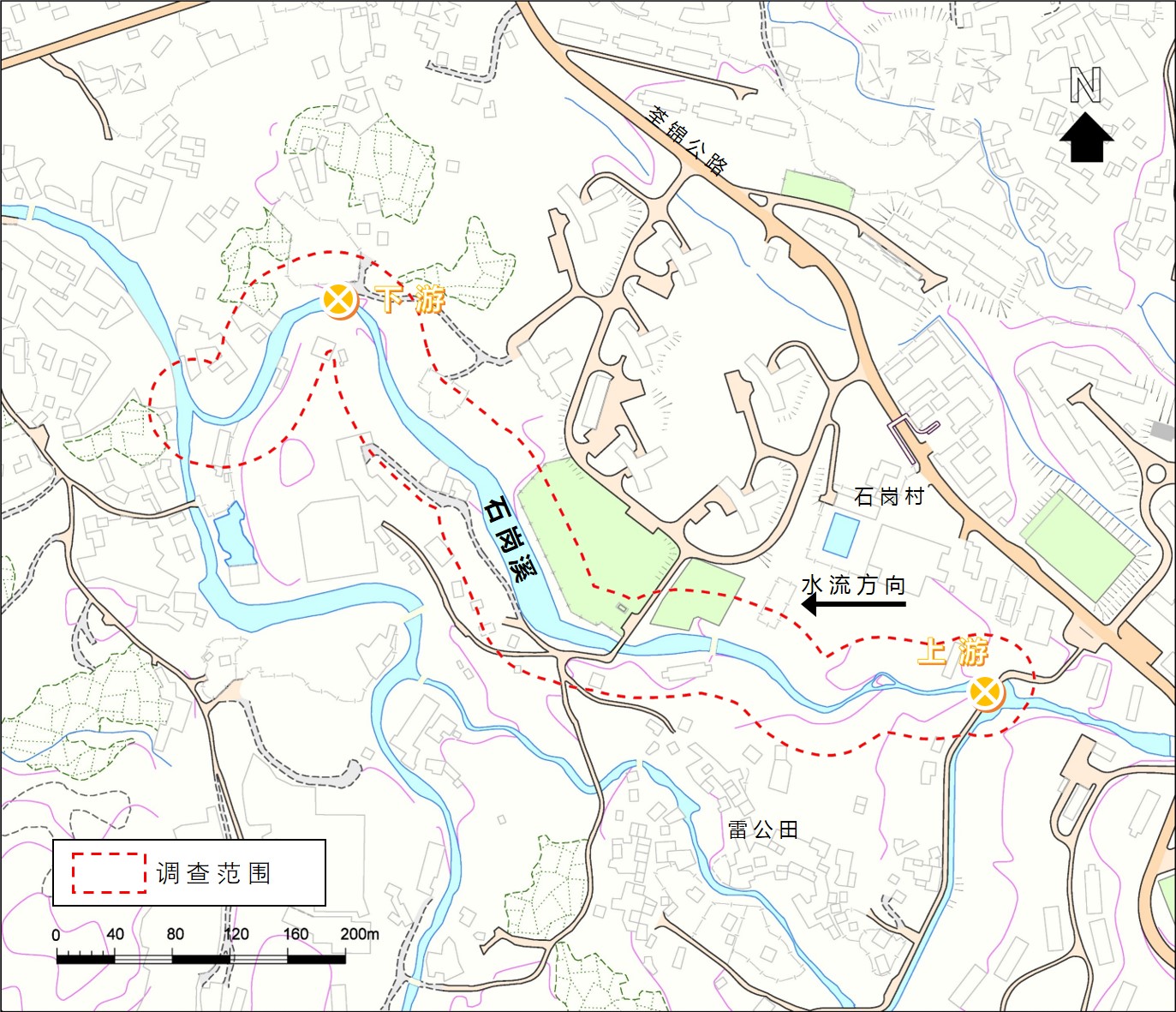 河流图