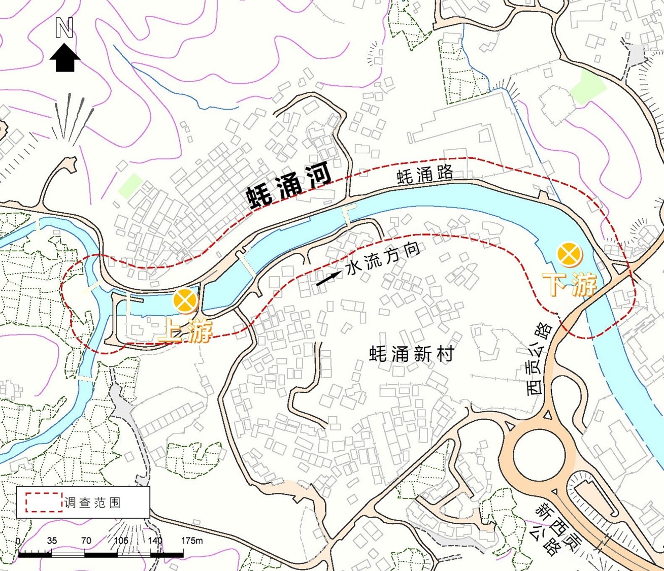 河流图