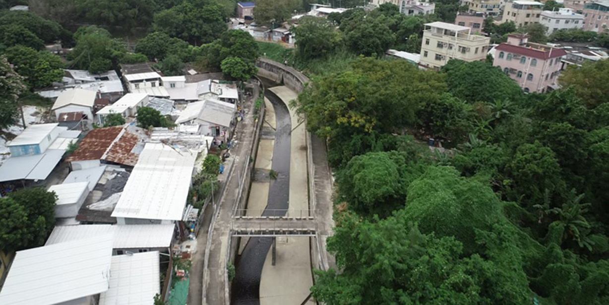 River downstream picture