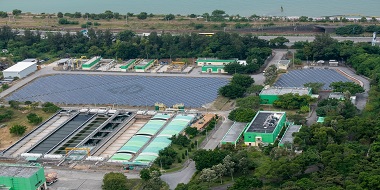 太阳能发电场A区及B区