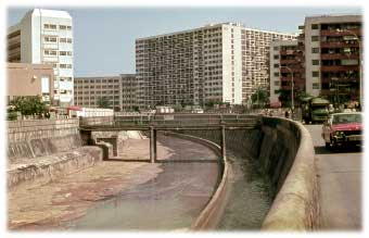 Kai Tak Nullah in 1970s