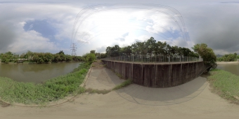 元朗排水绕道 (360度全景图)