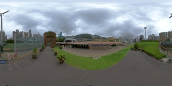 跑马地地下蓄洪计划风扇房 (360度全景图)